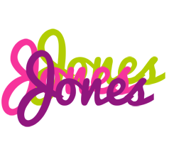 Jones flowers logo