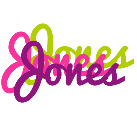 Jones flowers logo