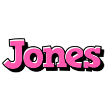 Jones girlish logo