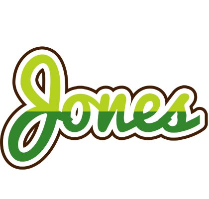Jones golfing logo