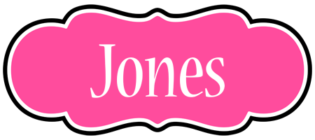 Jones invitation logo