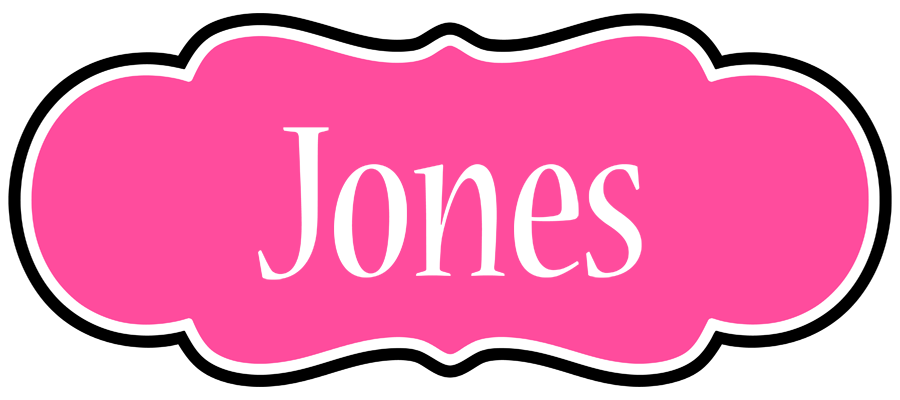 Jones invitation logo
