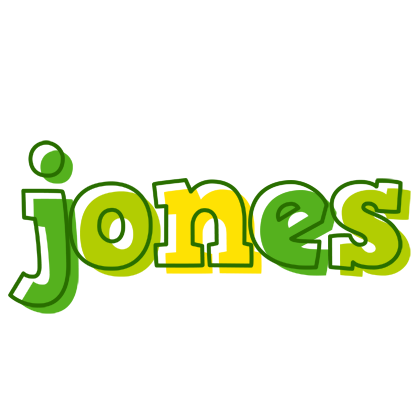Jones juice logo