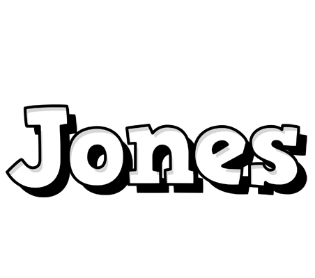 Jones snowing logo