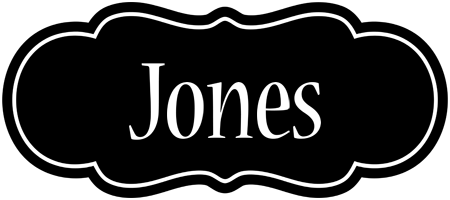 Jones welcome logo