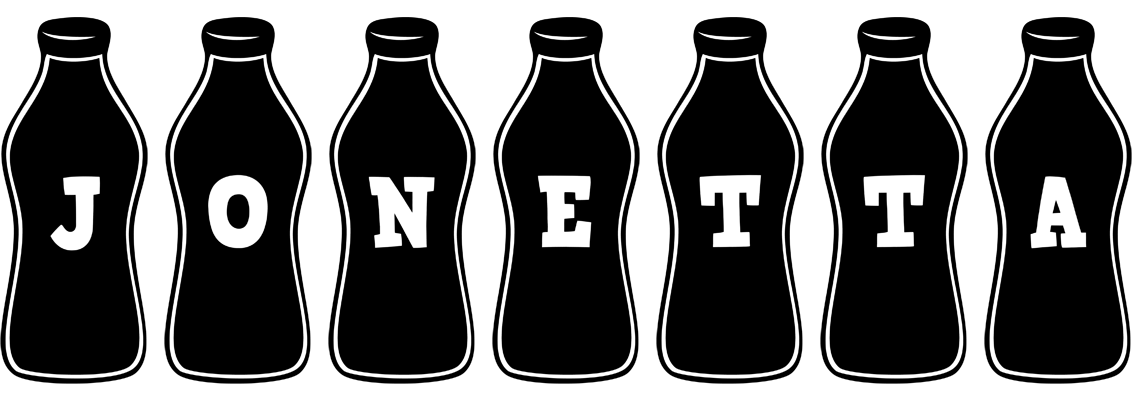 Jonetta bottle logo