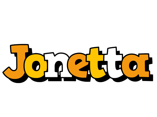 Jonetta cartoon logo