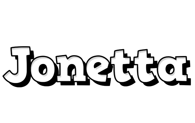 Jonetta snowing logo