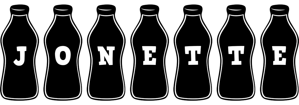 Jonette bottle logo