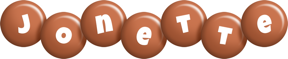 Jonette candy-brown logo