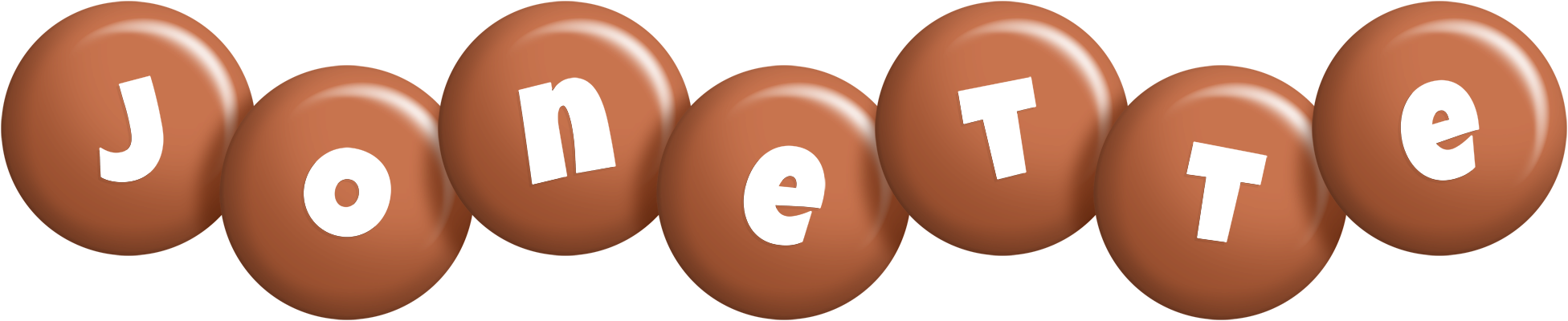 Jonette candy-brown logo
