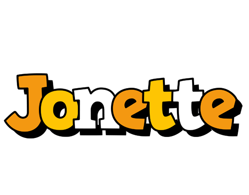 Jonette cartoon logo