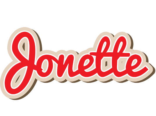 Jonette chocolate logo