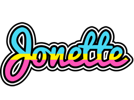 Jonette circus logo