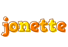 Jonette desert logo