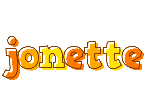 Jonette desert logo