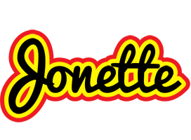 Jonette flaming logo