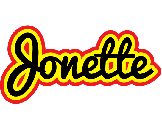 Jonette flaming logo