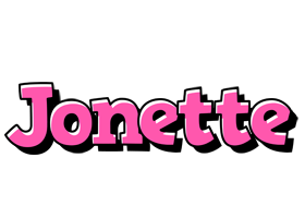 Jonette girlish logo