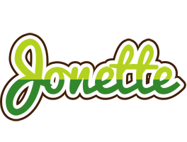 Jonette golfing logo