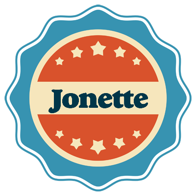 Jonette labels logo