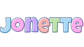 Jonette pastel logo