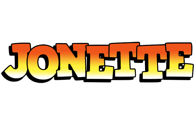 Jonette sunset logo