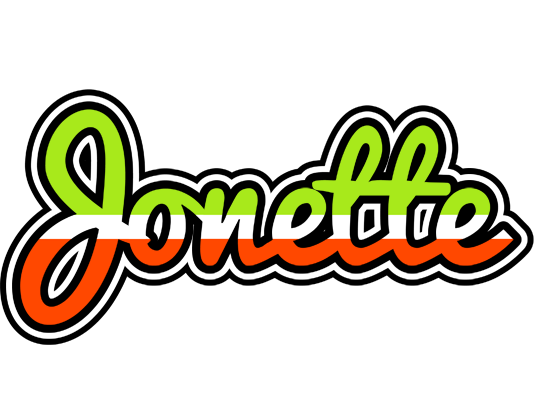 Jonette superfun logo