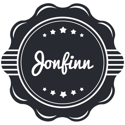 Jonfinn badge logo