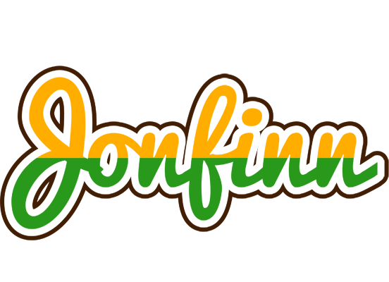 Jonfinn banana logo