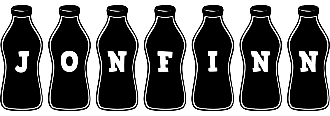 Jonfinn bottle logo