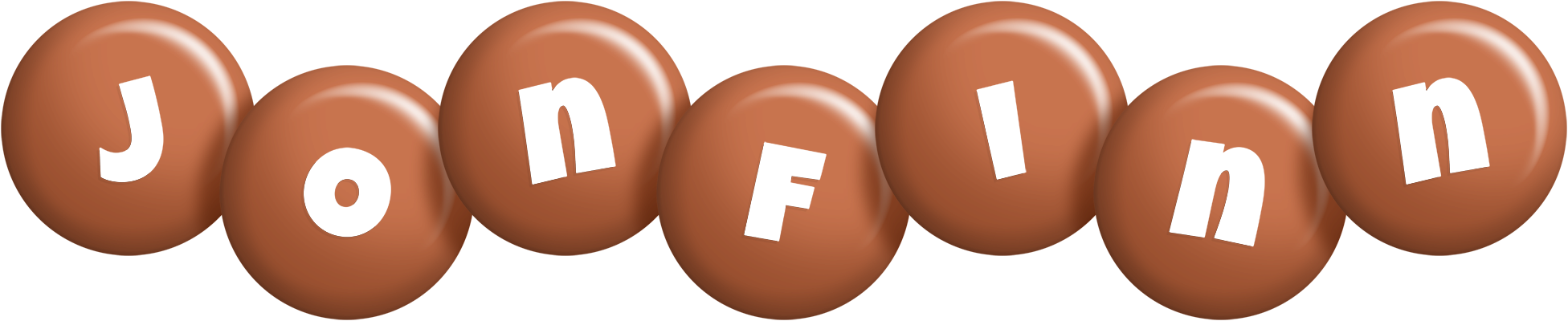 Jonfinn candy-brown logo