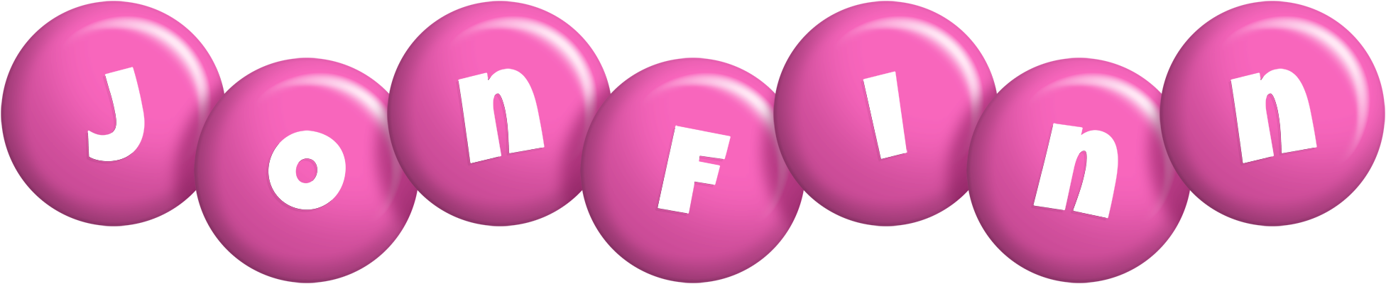 Jonfinn candy-pink logo