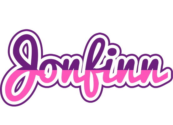 Jonfinn cheerful logo