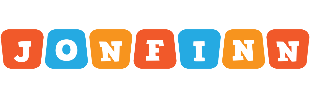 Jonfinn comics logo