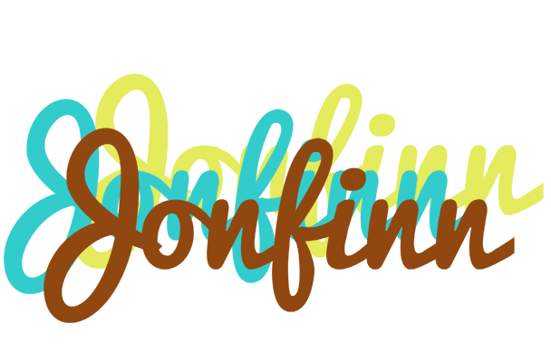 Jonfinn cupcake logo