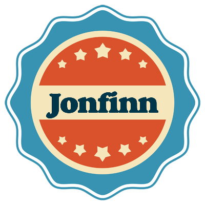 Jonfinn labels logo