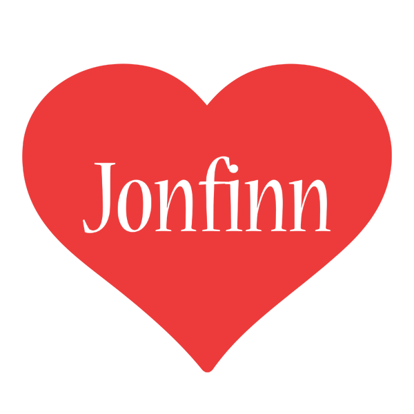 Jonfinn love logo