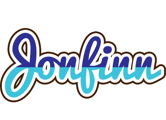 Jonfinn raining logo