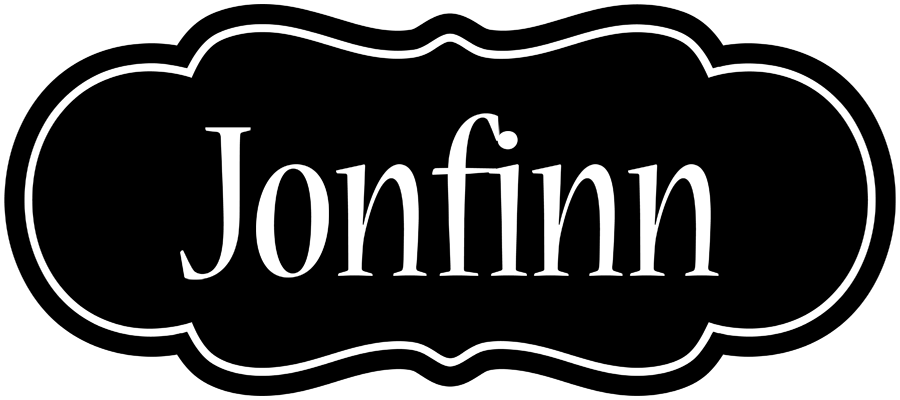 Jonfinn welcome logo