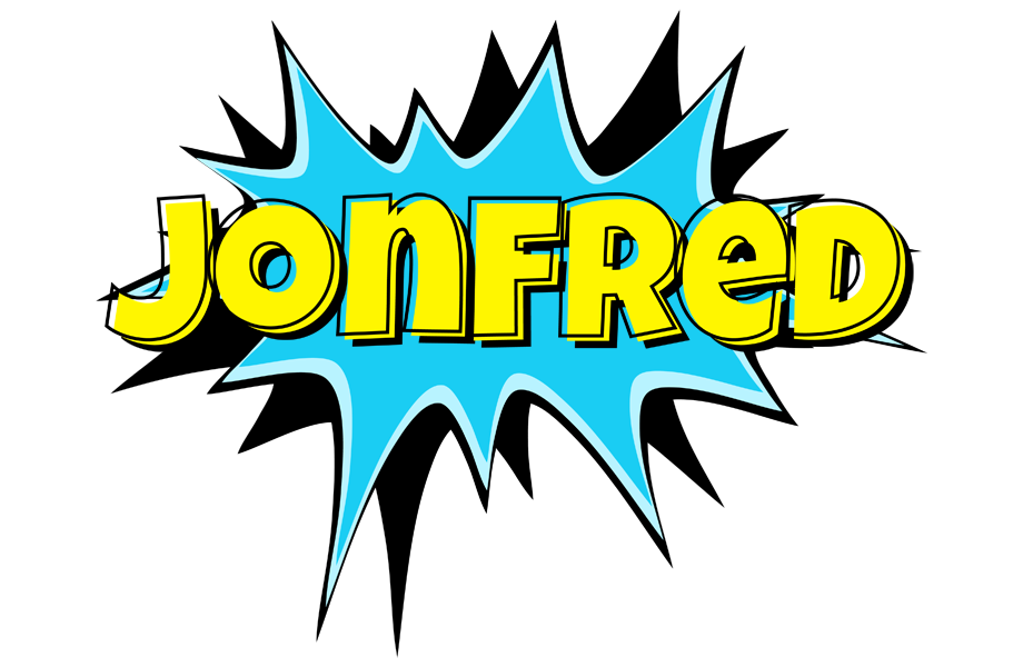 Jonfred amazing logo