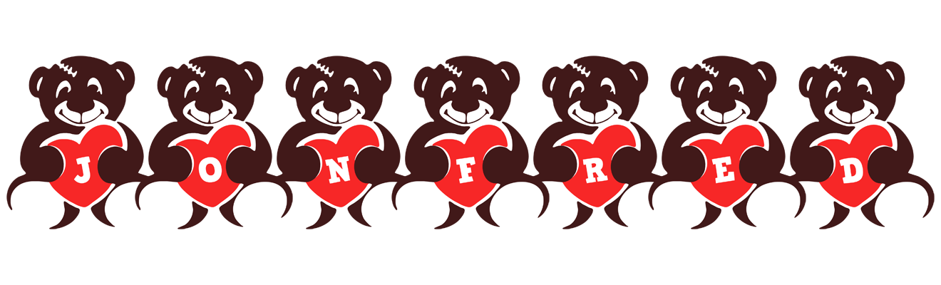 Jonfred bear logo