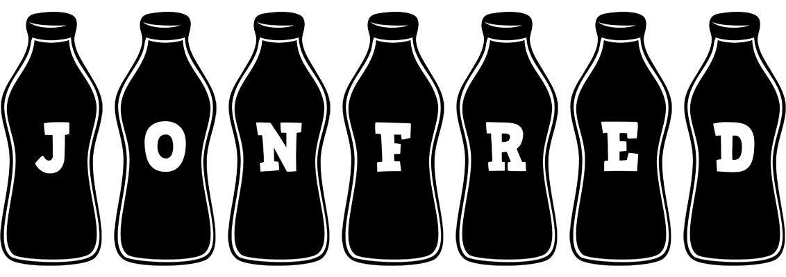 Jonfred bottle logo
