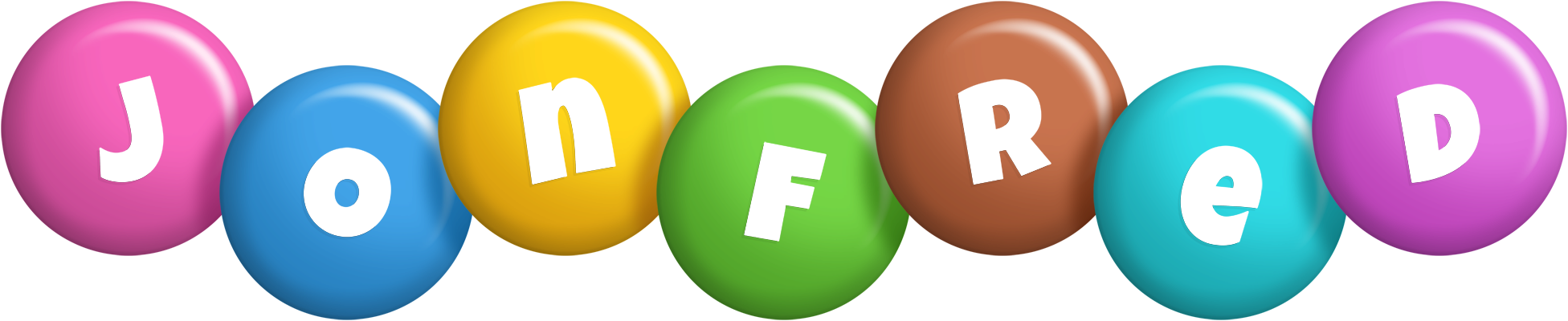 Jonfred candy logo