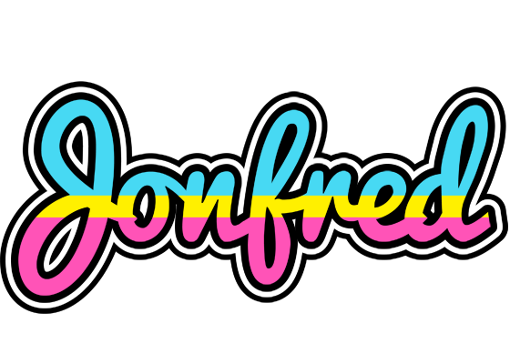 Jonfred circus logo