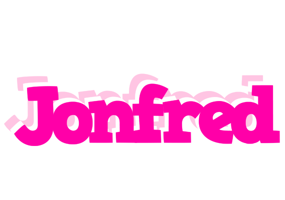 Jonfred dancing logo