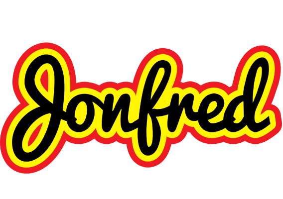 Jonfred flaming logo