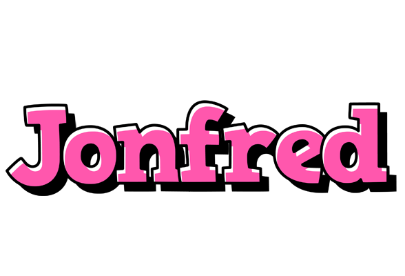 Jonfred girlish logo