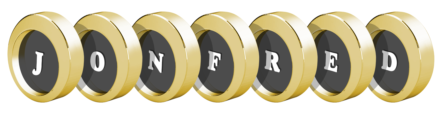 Jonfred gold logo