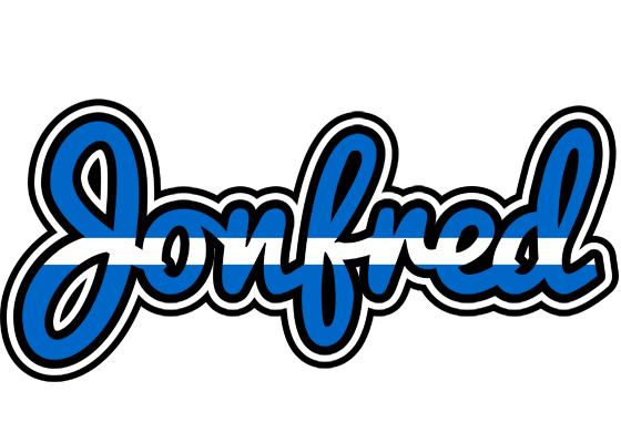 Jonfred greece logo